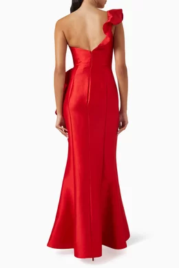 Marchesa notte red dress best sale