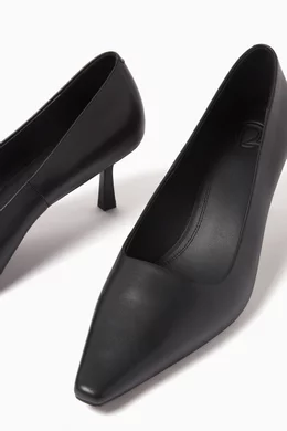 Buy 12 STOREEZ Black x GI Classic 60 Pumps in Leather For Women Online Ounass Bahrain