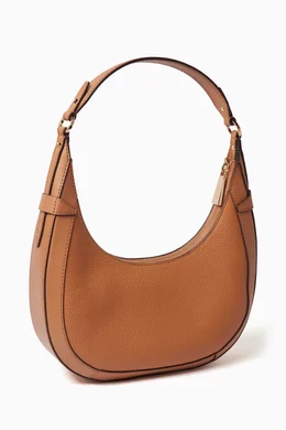 Michael kors brown shoulder bag top