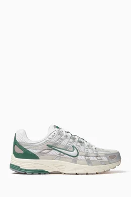 Buy Nike Silver P 6000 Premium Sneakers in Textile For Women Online Ounass Bahrain