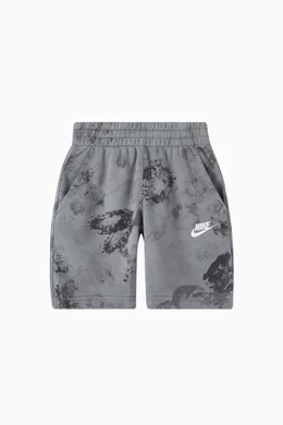 Nike grey cotton shorts clearance