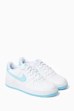 Buy Nike White Air Force Sneakers in Leather For Girls Online