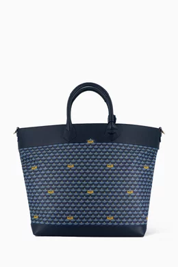Buy Faure Le Page Blue Carry On 36 Tote Bag in Coated canvas Leather For Women Online Ounass Bahrain