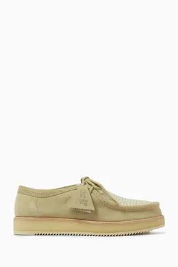 Buy Kith Neutral x Clarks Ronnie Fieg 8th St Rossendale Sneakers in Suede For Men Online Ounass Bahrain