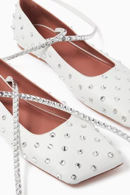 Lace up ballet pumps deals