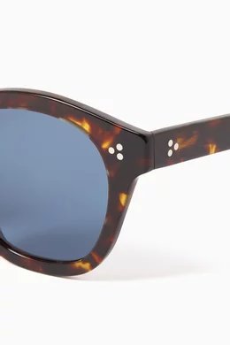 Buy OLIVER PEOPLES Brown Boudreau L.A Sunglasses in Acetate For UNISEX Online Ounass Bahrain