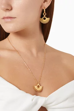 Missoma gold necklace top