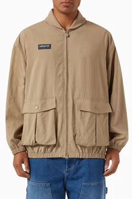 Buy adidas Statement Neutral Trentham SPZL Jacket in Nylon Plain Weave For Men Online Ounass Bahrain