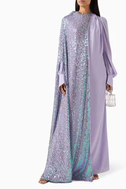 Maya cape maxi dress shop