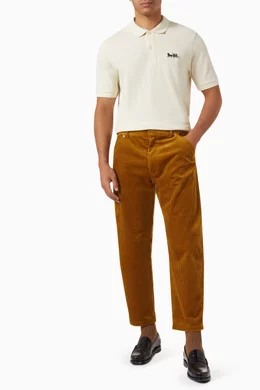 Buy Coach White Horse Carriage Polo Shirt in Cotton For Men