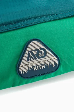 Buy Kith Green x Columbia Belt Bag in Nylon For Men Online Ounass Bahrain