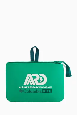 Buy Kith Green x Columbia Belt Bag in Nylon For Men Online Ounass Bahrain