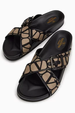 Valentino criss cross sandal hotsell