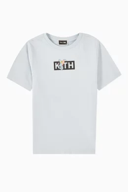 Kith box logo t shirt online