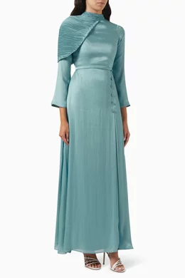 Maxi dress with shawl 2025