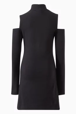 Fendi black jersey dress deals
