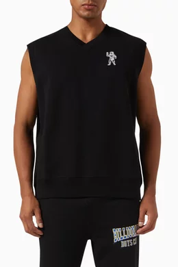 Buy Billionaire Boys Club Black V neck Vest in Cotton For Men Online Ounass Bahrain