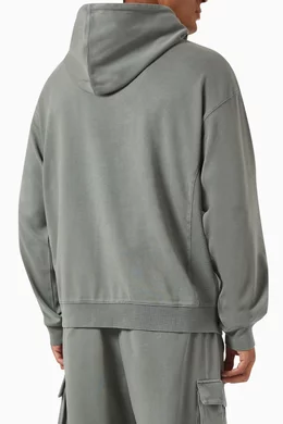 Buy Kith Grey Williams IV Hoodie in Interlock Fabric For Men Online Ounass Bahrain