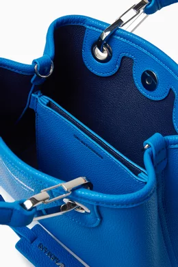 Buy Emporio Armani Blue XS Logo Tote Bag For Women Online Ounass Bahrain