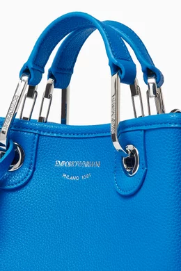 Buy Emporio Armani Blue XS Logo Tote Bag For Women Online Ounass Bahrain