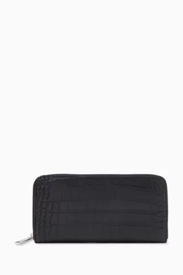 Bottega veneta zip around wallet shop