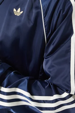 Adidas logo jacket best sale