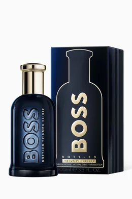 Buy Boss Beauty Colourless Bottled Triumph Elixir Intense Eau de Parfum 100ml For Men Online Ounass Bahrain
