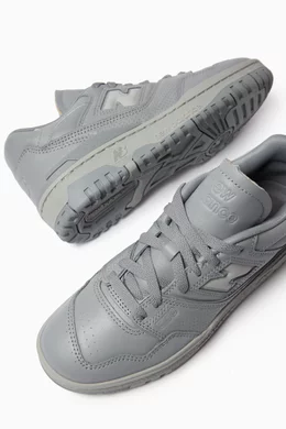 New balance grey leather deals