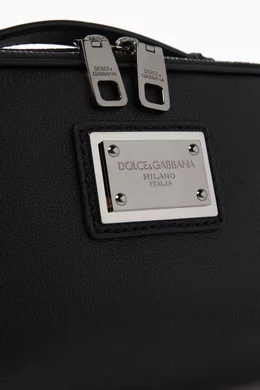 Buy Dolce Gabbana Black DG Logo Belt Bag in Calfskin Nylon For Men Online Ounass Bahrain