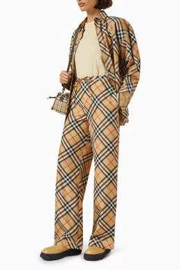 Burberry drawstring pants online