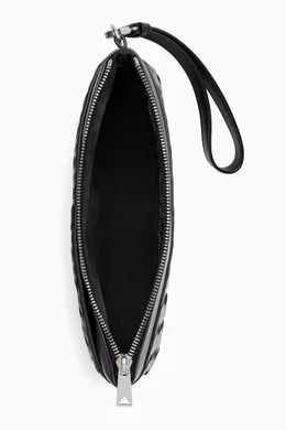 Buy Bottega Veneta Black Prism Pouch in Intrecciato Leather For Men Online Ounass Bahrain