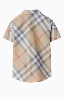 Boys burberry shirt new arrivals