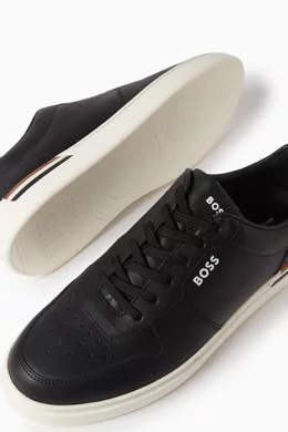 Boss leather sneakers 2025