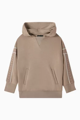 Armani taped hoodie store