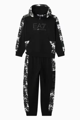 Ea7 camo tracksuit on sale