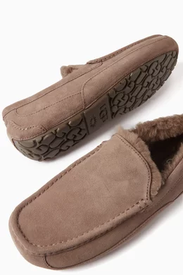 Buy UGG Neutral Ascot Slippers in Suede For Men Online Ounass Bahrain