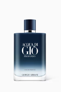 Buy Armani Beauty Colourless Acqua di Gio Profondo Eau de Parfum 200ml For Men Online Ounass Bahrain