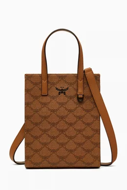 Mcm mini tote bag top