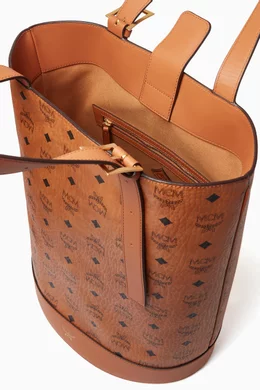 Mcm brown tote bag 2025