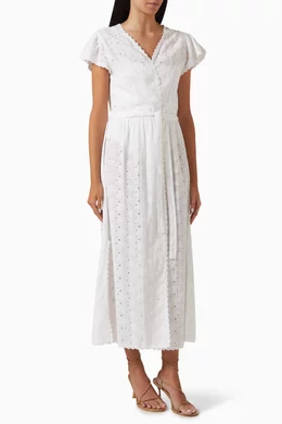 Melissa odabash maxi dress top