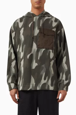 Armani camo hoodie online