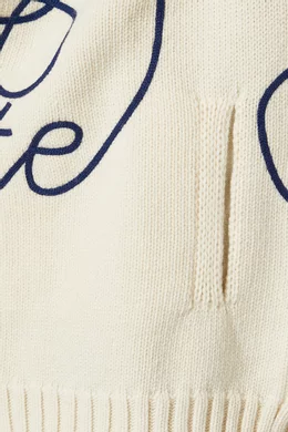 トップス arte antwerp FLOWER LOGO KNIT GREEN Fashion Space Store SHOP ONLINE - streetwear - urbanfashion - ARTE