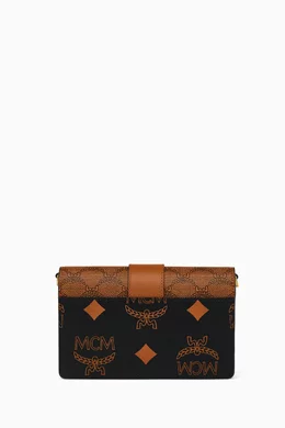 Buy MCM Black Small Tracy Wallet on Chain in Visetos For Women Online Ounass Bahrain