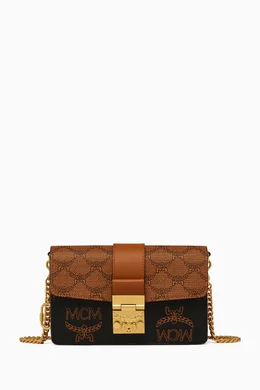 Mcm gold wallet online