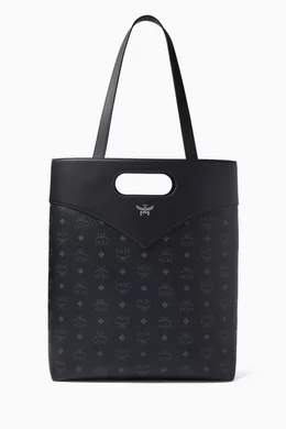 Mcm black leather purse 2025
