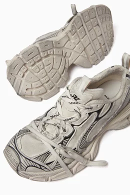 Buy Balenciaga Neutral 3XL Sneaker in Destroyed Canvas For Men