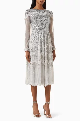 Amelia rose embellished dress outlet