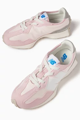 Womens new balance 327 suede & mesh trainers sale