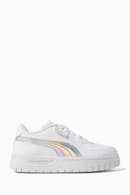 Buy Puma White Cali Dream Iridescent Sneakers For Girls Online Ounass Bahrain