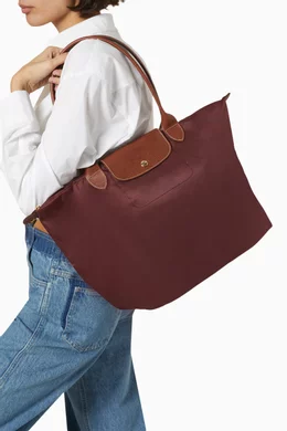 Longchamp maroon bag outlet
